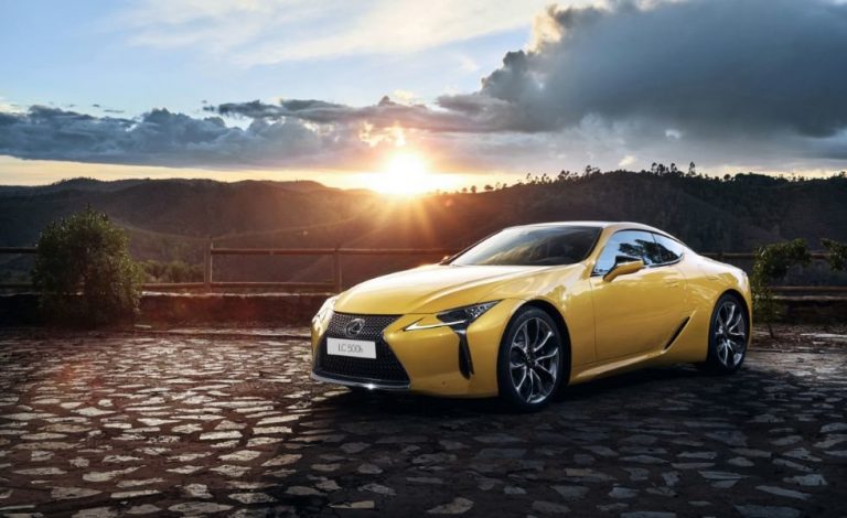 Lexus LC 500 Yellow Edition. Nueva versión especial que llegará en otoño