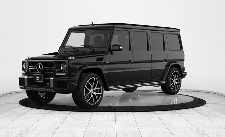 Inkas alarga y blinda este Mercedes-AMG G63