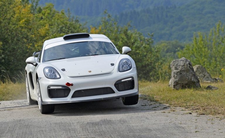 Porsche Motorsport ha creado este Cayman GT4 Clubsport de rally