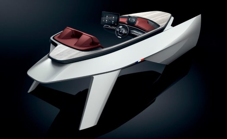 Sea Drive Concept. El Peugeot i-Cockpit se pasa al mar