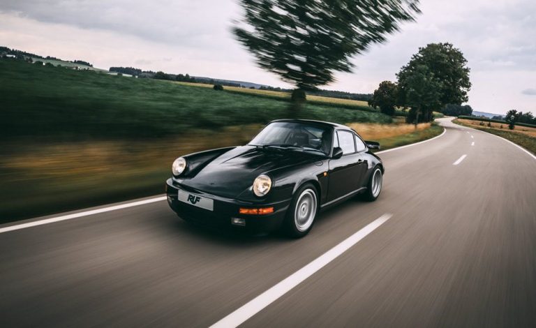 Uno de los 29 RUF CTR Yellow Bird sale a subasta en Monterey