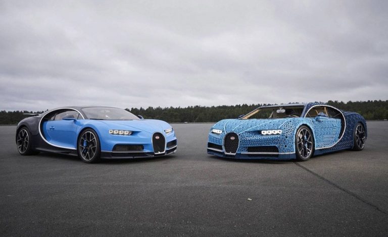 Lego Technic crea este Bugatti Chiron con 2.304 motores