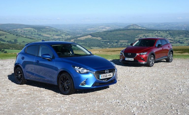 Mazda2 y Mazda CX-3. Estrenan versión Black+ Edition