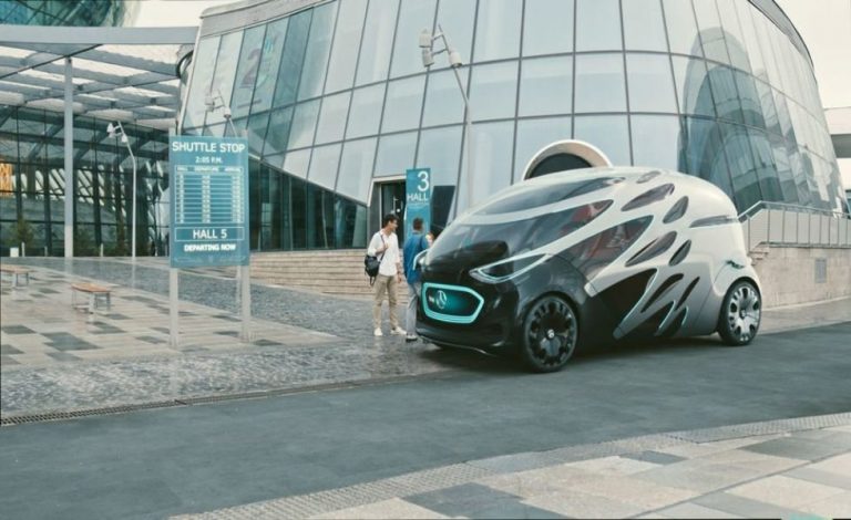 Mercedes Vision Urbanetic. La furgoneta del futuro