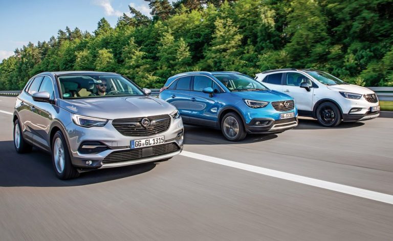 Gama SUV de Opel. Más limpios