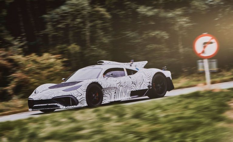 El Project ONE de Mercedes-AMG está en la carretera