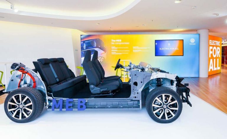 Volkswagen. Nueva plataforma MEB para vehículos eléctricos