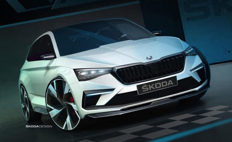 Skoda VISION RS. Adelanta la futura mecánica híbrida enchufable