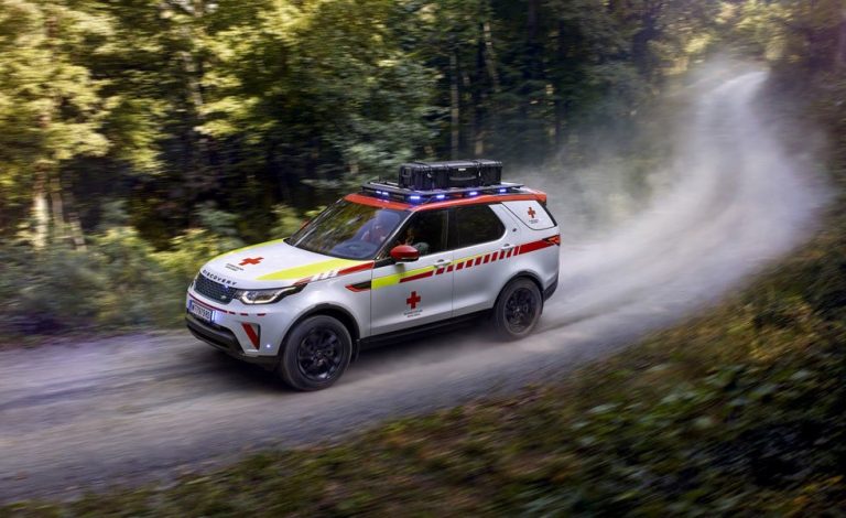 Land Rover Discovery. Creado para la Cruz Roja austríaca