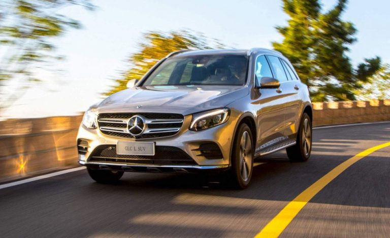 Mercedes GLC L. Se estira 100 milímetros