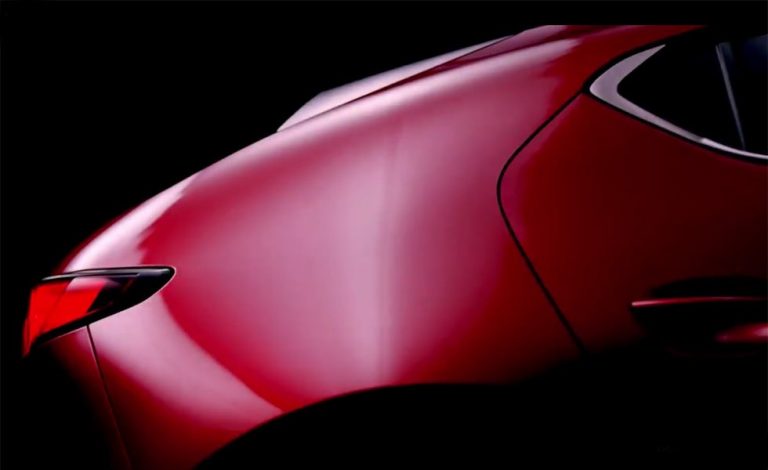 La primera imagen del nuevo Mazda3