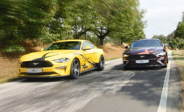 Ford Mustang GT. Tocados por Wolf Racing