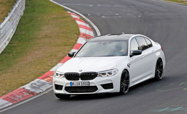 BMW M5 CS. Espiado en Nürburgring