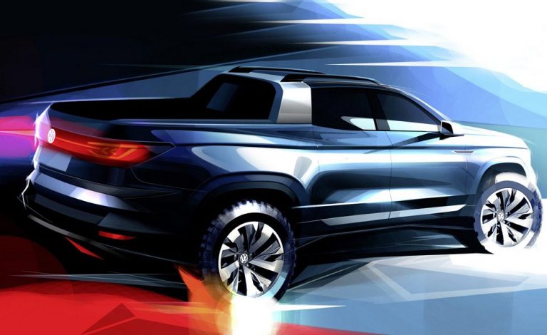 Volkswagen Pick-Up Concept. Listo para su presentación en Brasil