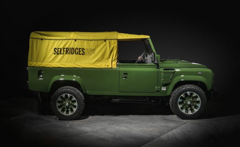 Land Rover Selfridges. Creado por Land Rover Classic