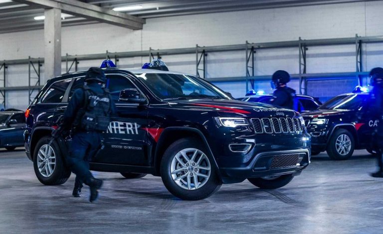 Jeep Grand Cherokee. Se suma a la flota de los Carabinieri