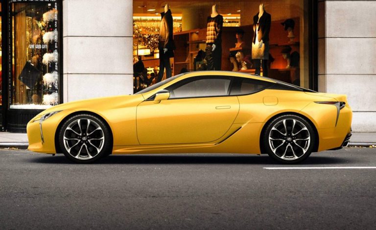 Lexus LC Yellow Edition. Ahora también llega a Japón