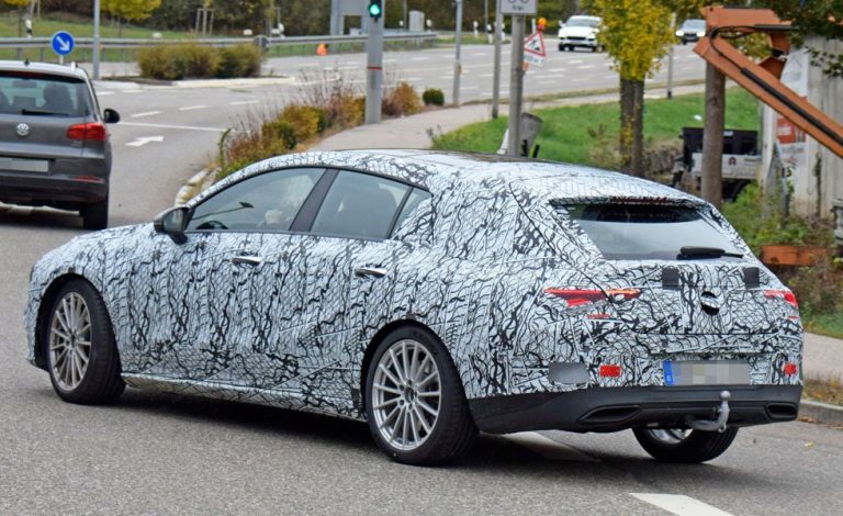 Mercedes CLA. Este es el shooting brake