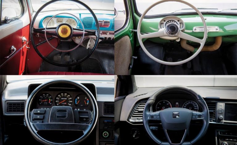 Seat. La evolución del automóvil a través del volante