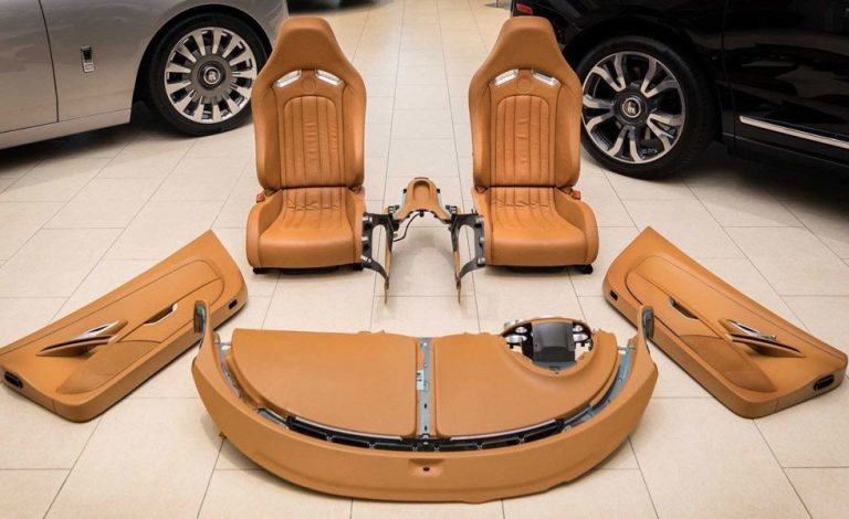 Bugatti Veyron. Ahora puedes comprar un interior sin usar
