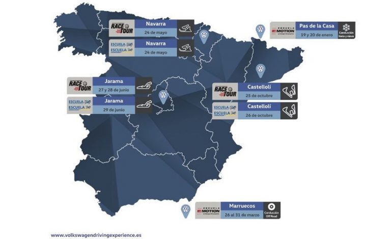 Volkswagen Driving Experience: citas para 2019