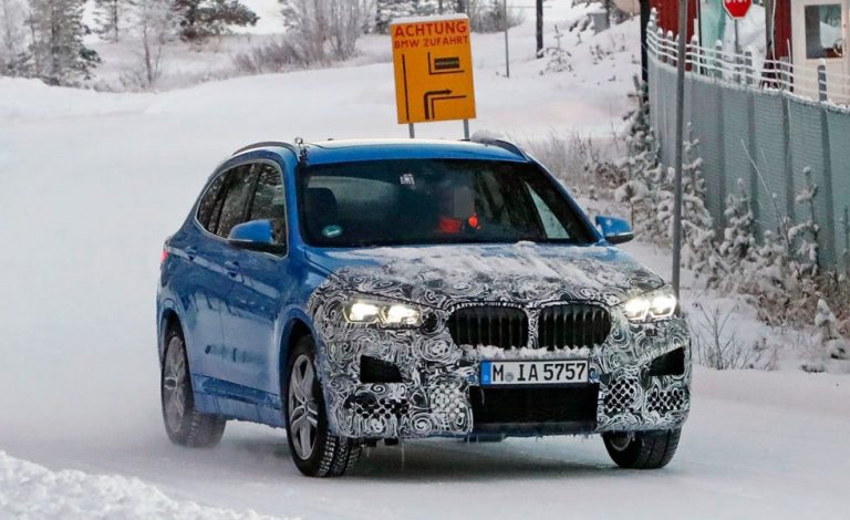 El BMW X1 se prepara en la nieve