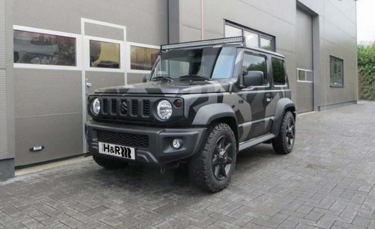 H&R ha desarrollado nuevas suspensiones para el Suzuki Jimny