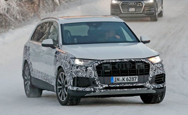 El nuevo Audi Q7, en la nieve
