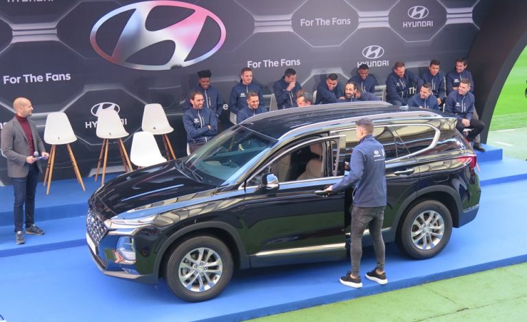Hyundai Santa Fe: el coche de los jugadores del Atlético de Madrid