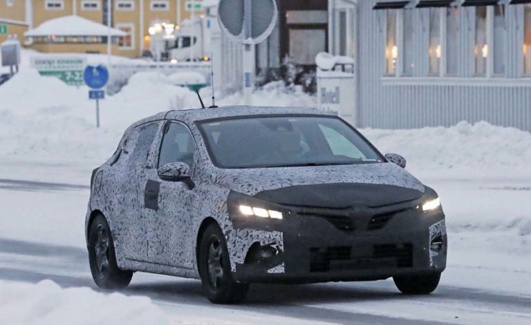 Renault Clio 2019. 'Cazado' en Suecia