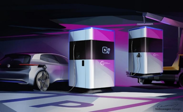 Volkswagen. Desvela sus primeras estaciones de carga rápida