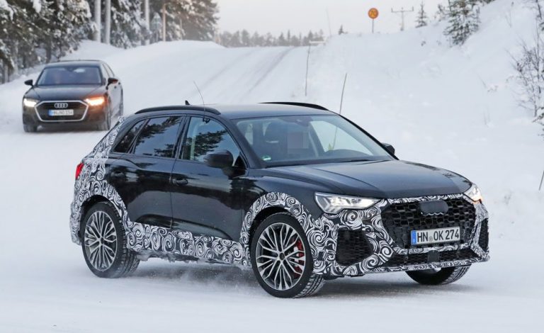 El Audi RS Q3 cazado de nuevo
