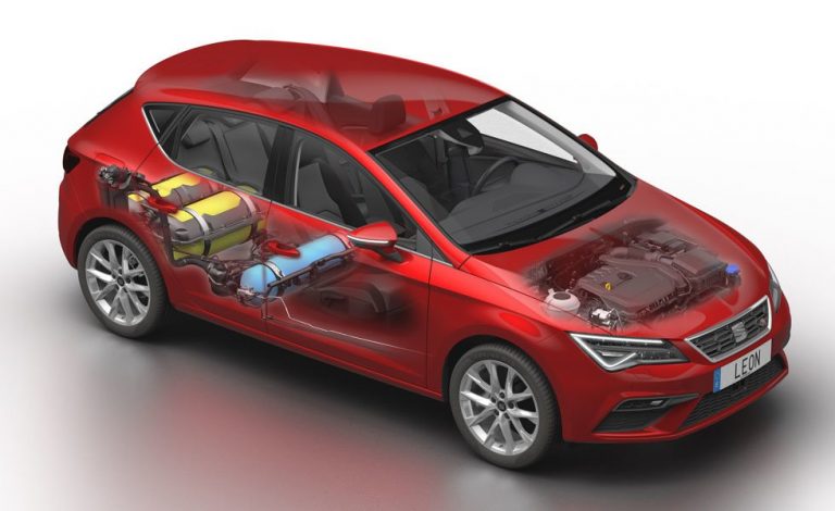 Seat León TGI Evo. 500 kilómetros de autonomía con gas natural