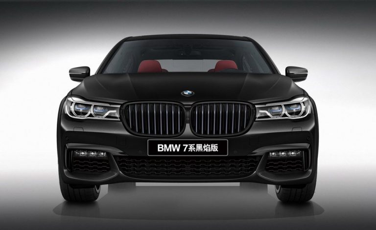 BMW Serie 7 Black Fire Edition. Apuesta todo al negro