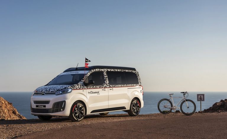 Citroën presenta camper y bicicleta
