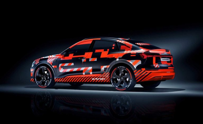 Audi e-tron Sportback. Prácticamente listo para su presentación