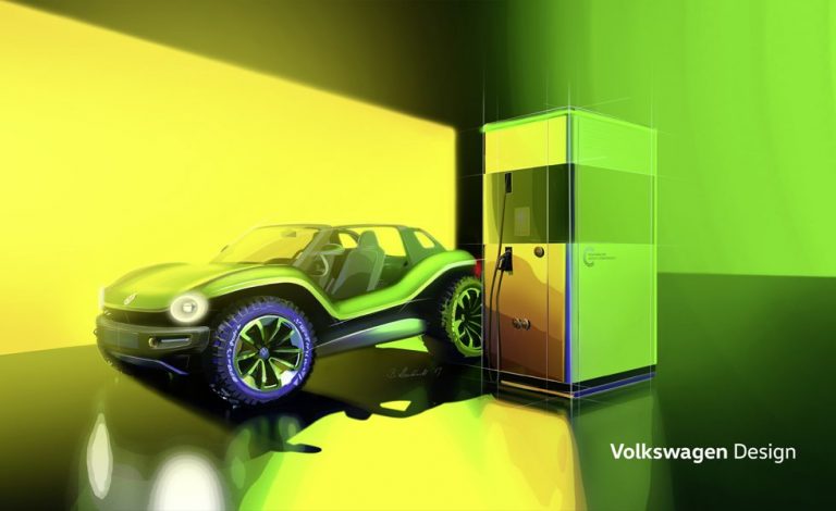 Volkswagen. Presenta su estación de carga rápida flexible