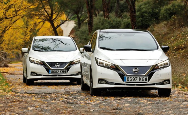 Nissan Leaf 40 kwh. 260 kilómetros por 2,34 euros