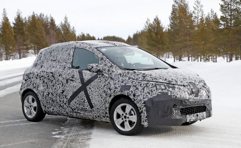 El nuevo Renault Zoe se prepara en el frío