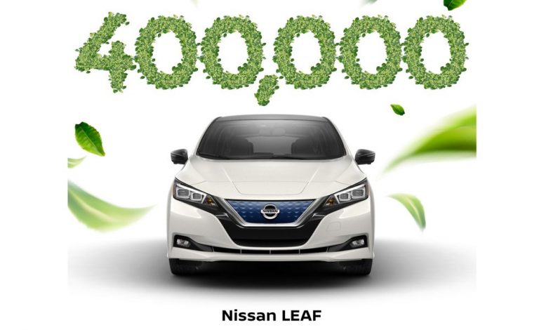 Nissan Leaf. Ya se han fabricado 400.000