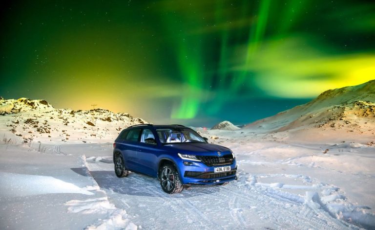 Skoda Kodiaq RS. Se pone a prueba en el Círculo Polar Ártico