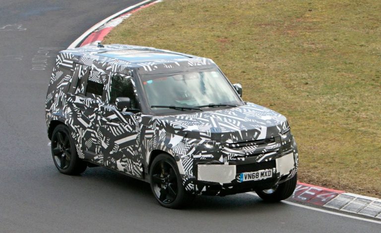 El nuevo Land Rover Defender, en Nürburgring