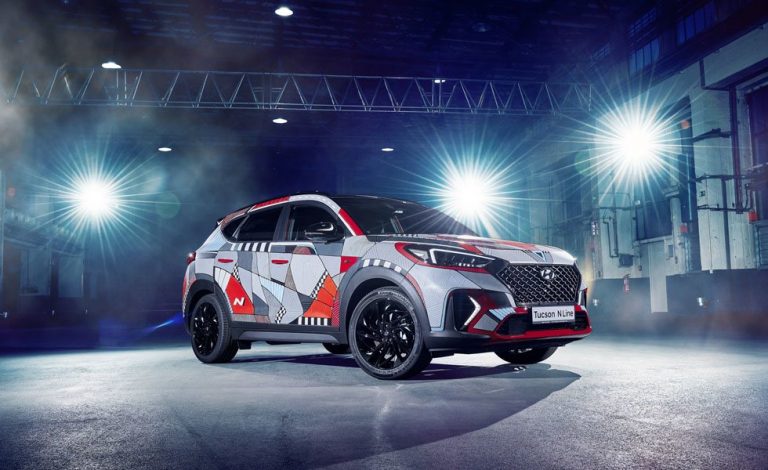 Hyundai crea un Art Car para celebrar la llegada del Tucson N Line