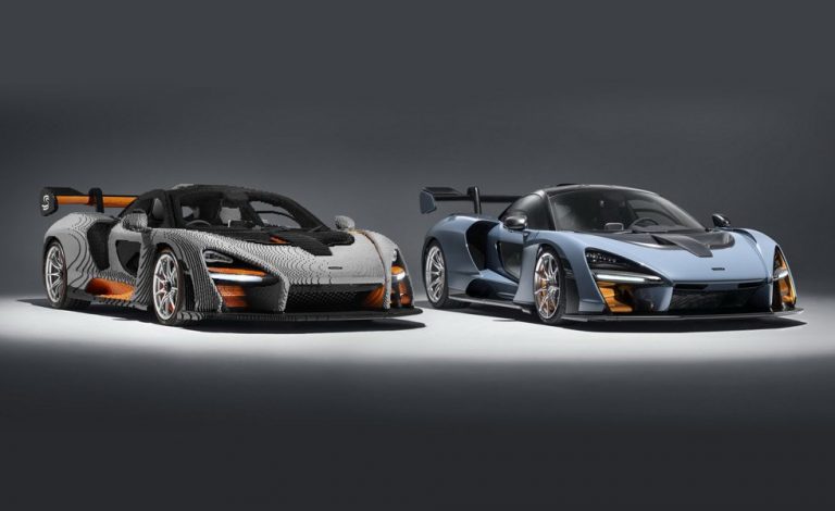 McLaren Senna. Fabricado con 467.854 piezas de LEGO