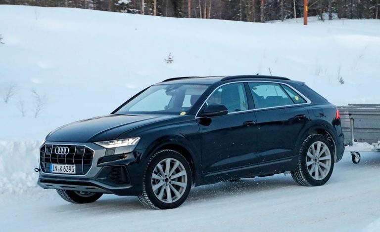 Audi Q8. Aquí está el híbrido enchufable