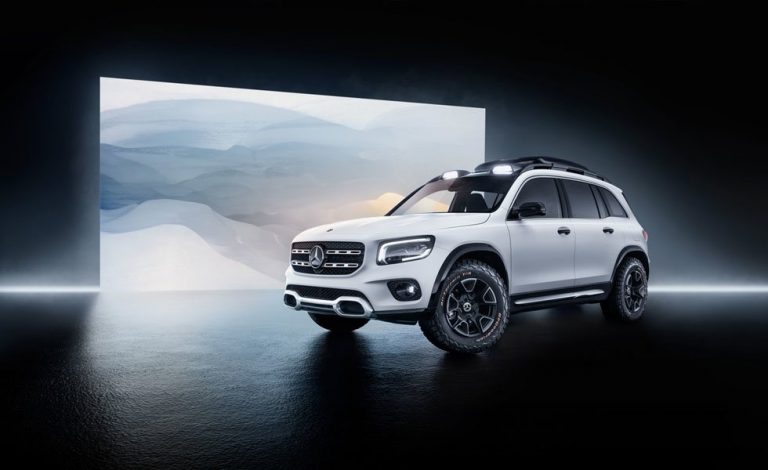 Mercedes GLB Concept. SUV con aire de todoterreno