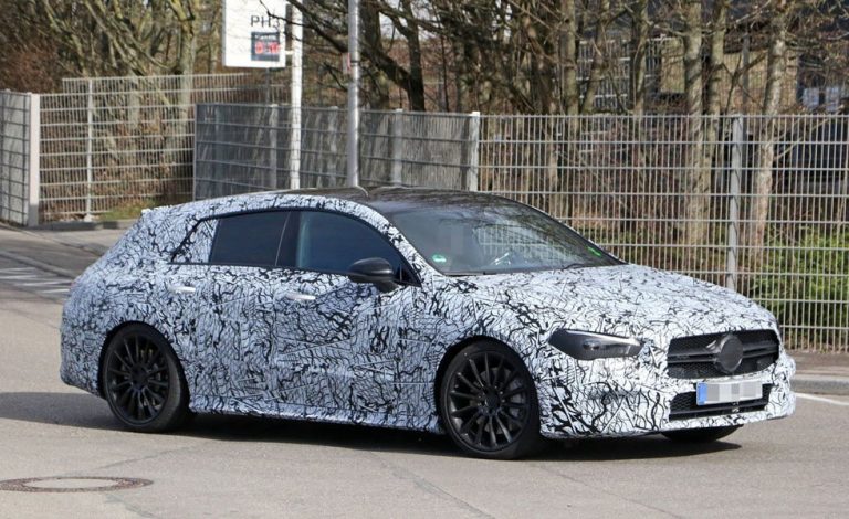 El AMG 35, también en el Mercedes CLA Shooting Brake