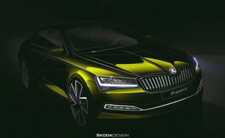 Skoda Superb 2019. Esta es la primera imagen
