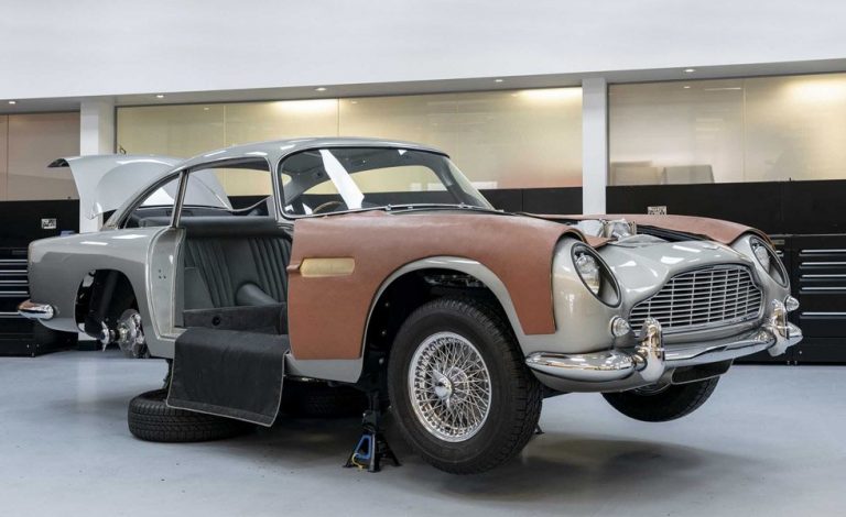 Aston Martin DB5 Goldfinger. Ya han comenzado a fabricarlo