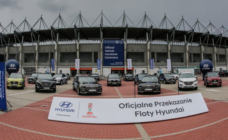 112 coches de Hyundai componen la flota del Mundial Sub-20
